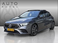 Mercedes-Benz A-klasse - AMG 35 4MATIC Premium PANORAMADAK | SFEERVERLICHTING | DODEHOEKDETECTIE | CAMERA | NAVIGAT