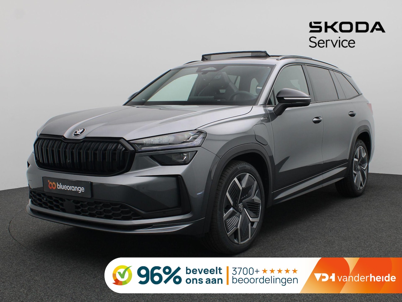 Skoda Kodiaq - 1.5 TSI PHEV Sportline Business 204PK DSG Canton, Memorystoel, Panoramadak, Trekhaak, 20" - AutoWereld.nl
