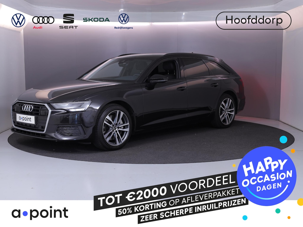 Audi A6 Avant - 50 TFSI e quattro Business edition 299pk HYBRID | 19'LM-velgen| Camera - AutoWereld.nl