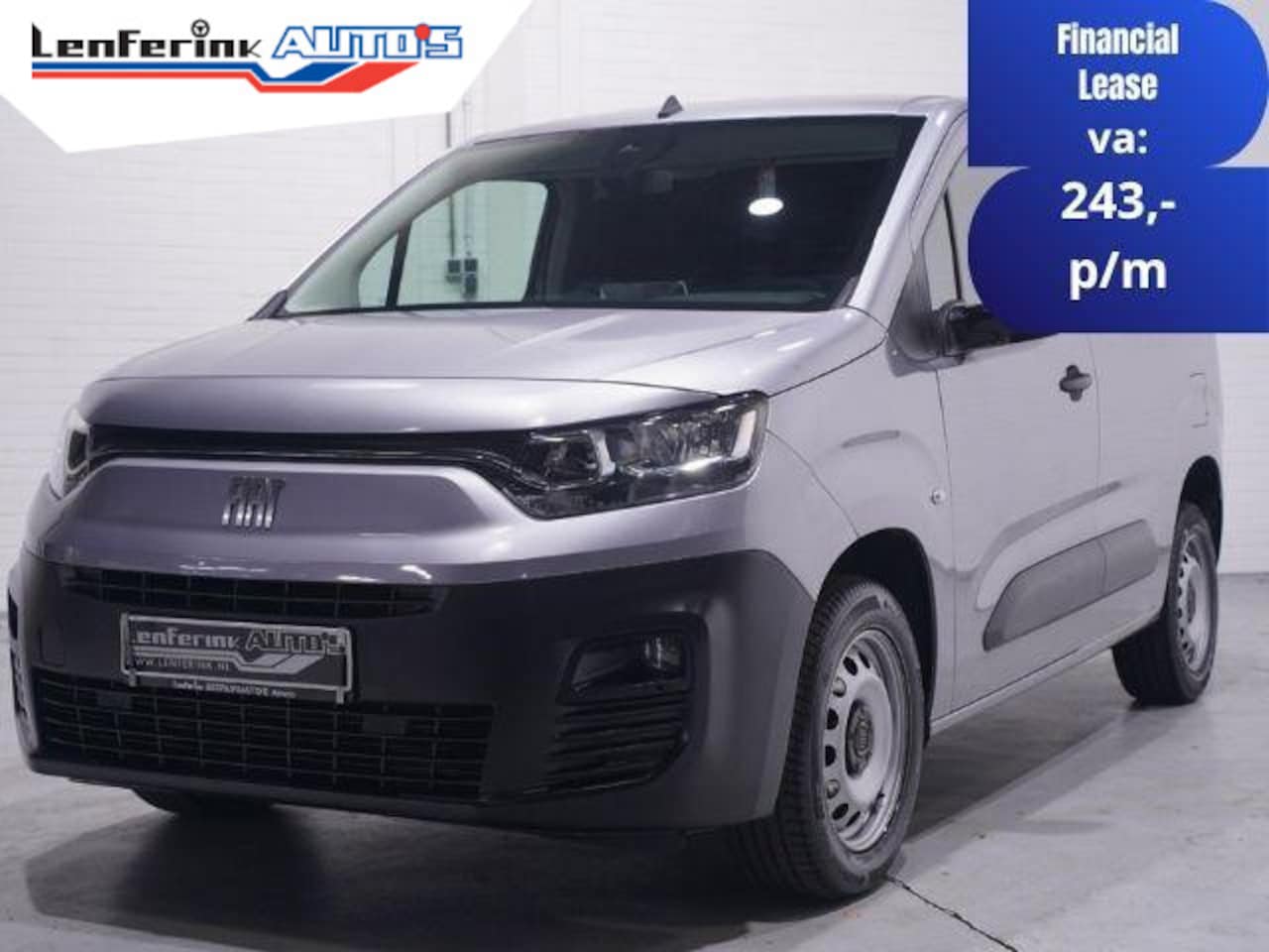 Fiat Doblò - 1.5 BlueHDi 102 pk L1 Navi, Camera, Airco Apple Carplay, Cruise Control, NAP, PDC achter, - AutoWereld.nl