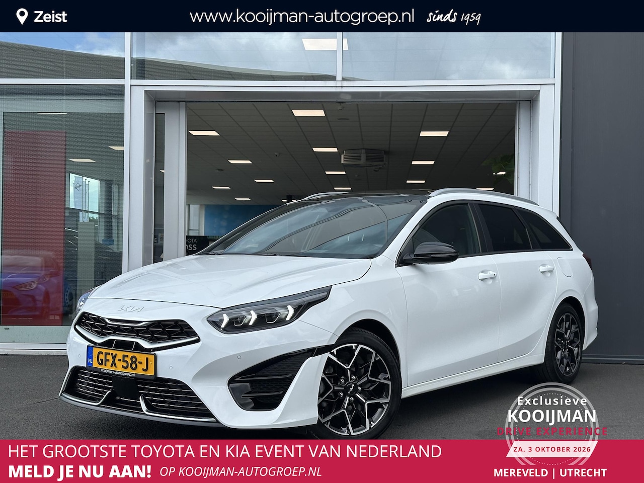 Kia Cee'd Sportswagon - Ceed 1.5 T-GDi GT-Line Apple Carplay/Android Auto | schuif-/kantel dak | Parkeercamera | 1 - AutoWereld.nl
