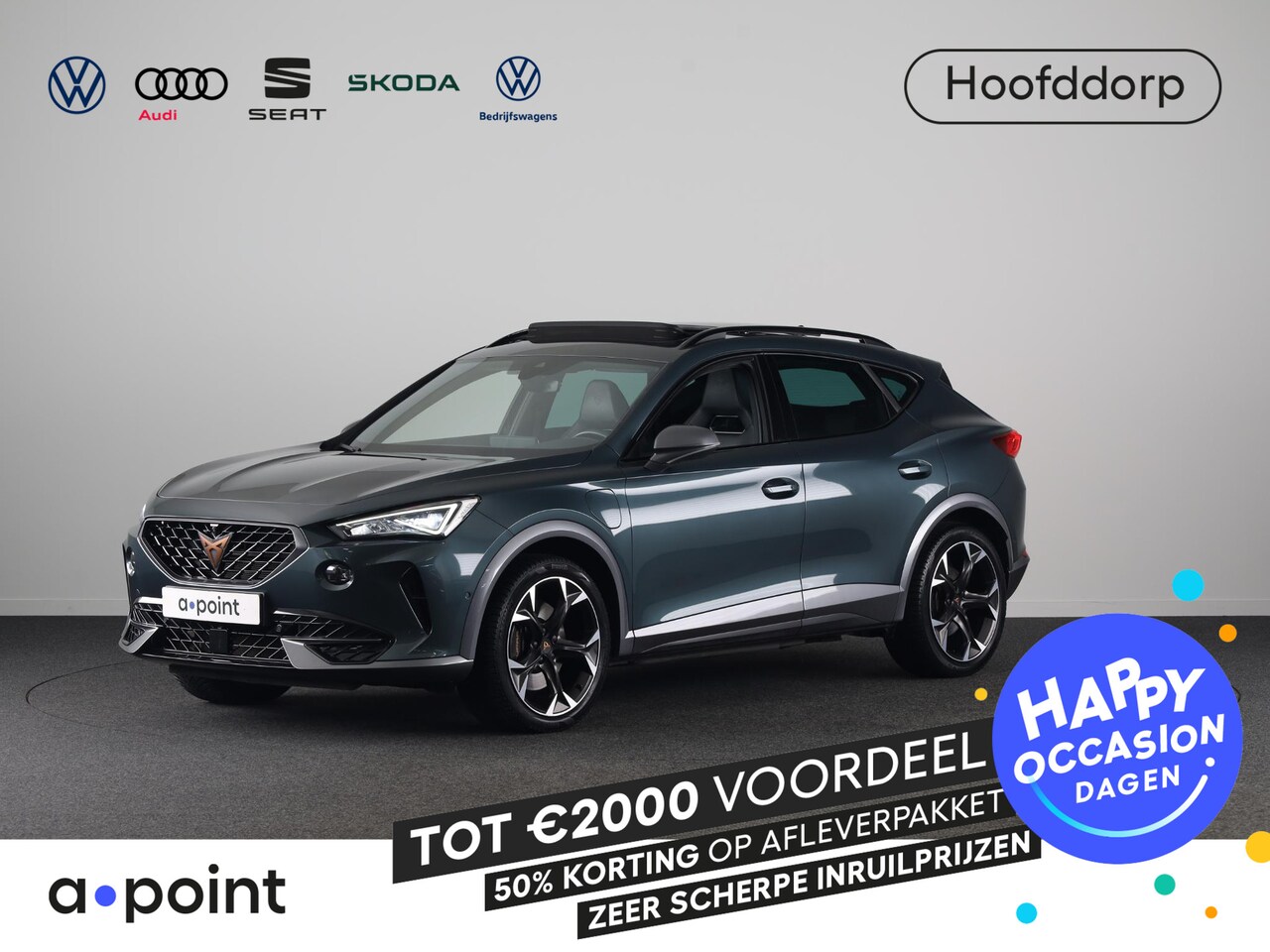 CUPRA Formentor - 1.4 e-Hybrid VZ Performance 245pk DSG | Panoramadak | SOH 94,9% | 19 inch Lichtmetalen vel - AutoWereld.nl