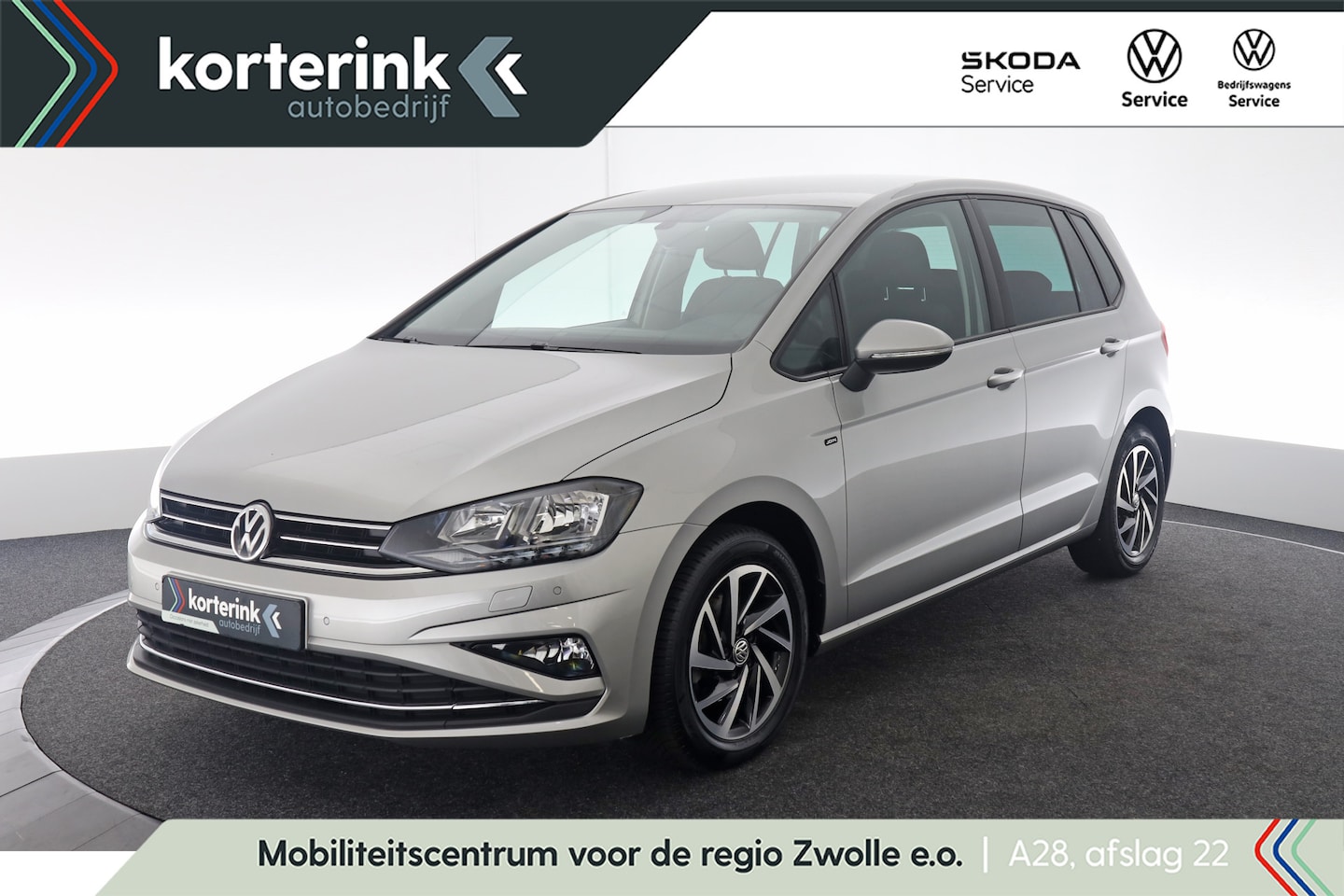 Volkswagen Golf Sportsvan - 1.0 TSI Highline Stoelverwarming, Cruise, Achteruitrijcamera - AutoWereld.nl