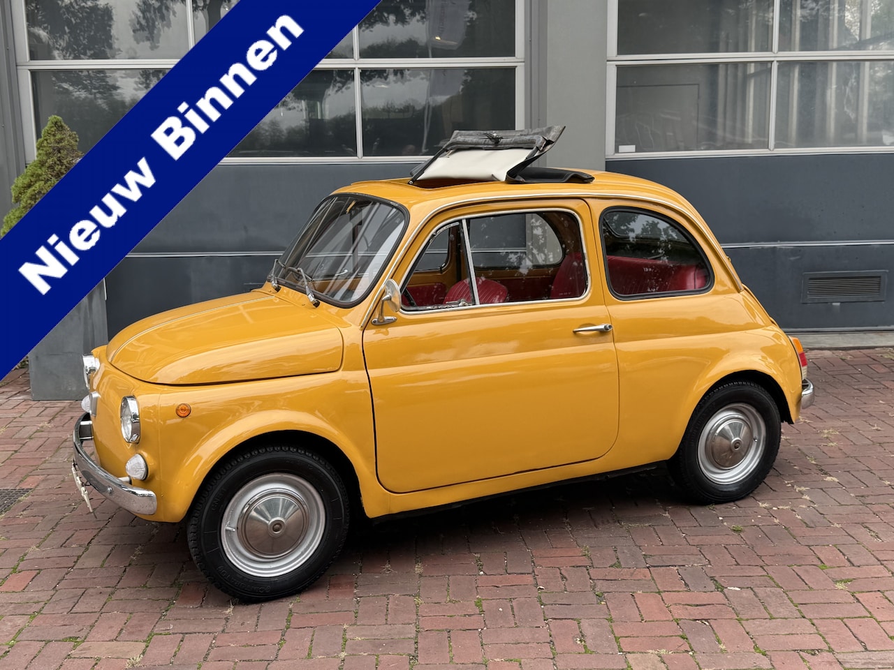 Fiat 500 - 500 L Deze prachtige uit 1971 is een echte blikvanger - AutoWereld.nl