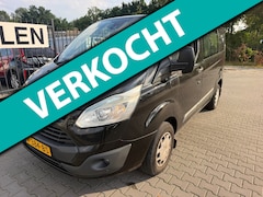 Ford Transit Custom - 270 2.2 TDCI L1H1 Trend DUBBEL CABINE NAVI l CRUISE l Airco l GEEN AFTRAPBUS keurig netjes