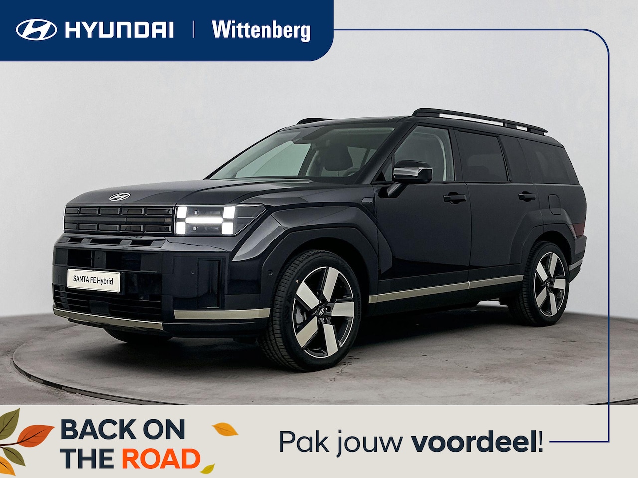 Hyundai Santa Fe - 1.6 T-GDI HEV Premium Sky 7p | Apple Carplay/Android Auto | Lichtmetalen velgen 5-spaaks 2 - AutoWereld.nl