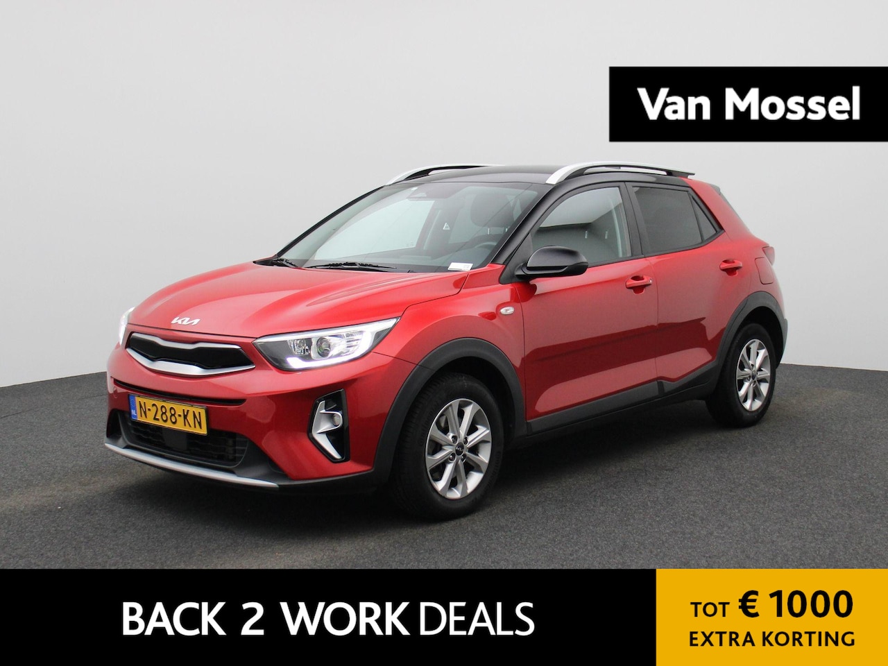 Kia Stonic - 1.0 T-GDi MHEV DynamicLine | ACHTERUITRIJCAMERA | APPLE CARPLAY - ANDROID AUTO | CLIMATE C - AutoWereld.nl