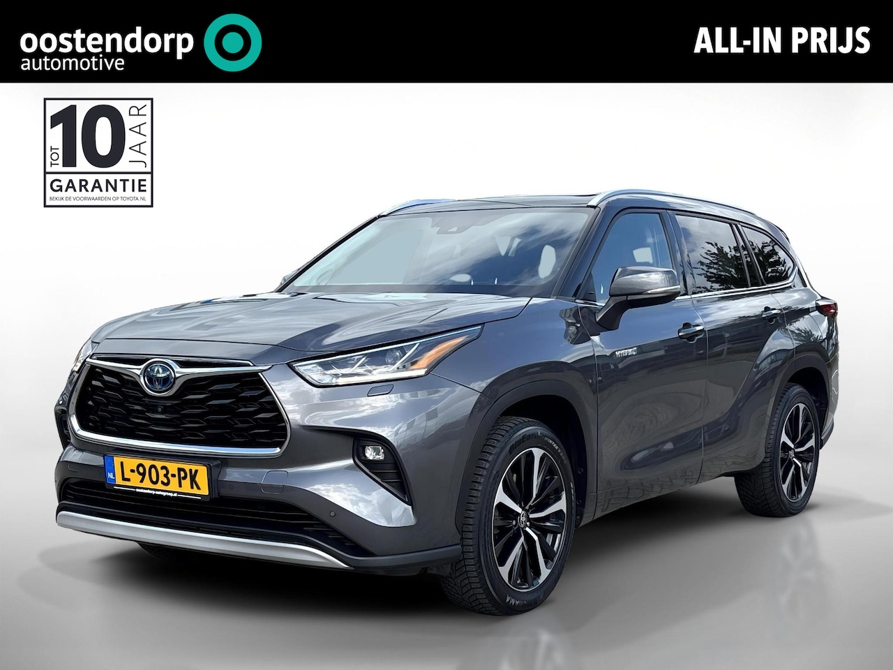 Toyota Highlander - 2.5 AWD Hybrid Premium | HUD | JBL-Audio | Stoelverwarming & verkoeling | Elektrisch glaze - AutoWereld.nl
