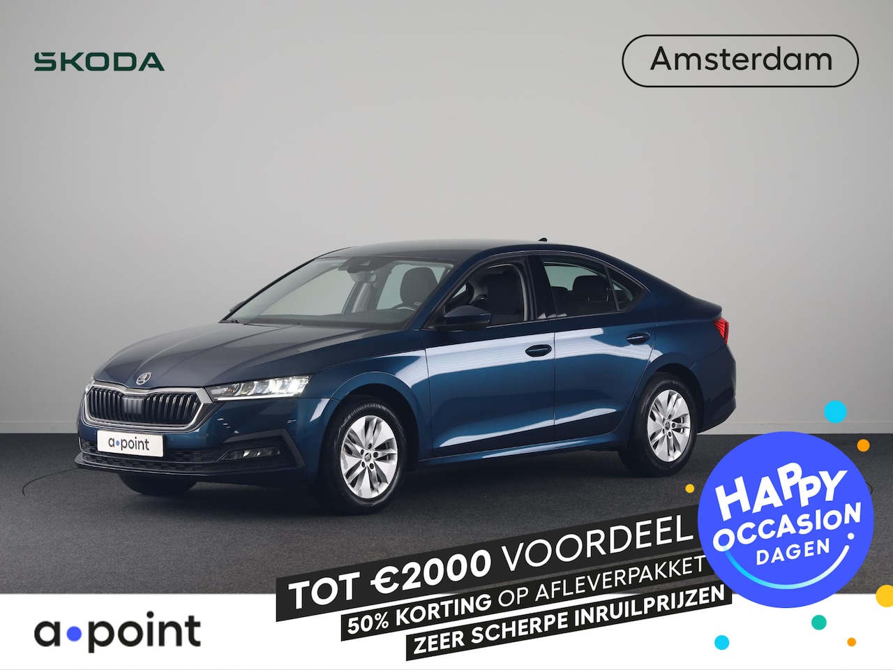 Skoda Octavia - 1.0 TSI Business Edition 110 pk | Navigatie | Parkeersensoren | Keyless | Autom. airco | L - AutoWereld.nl