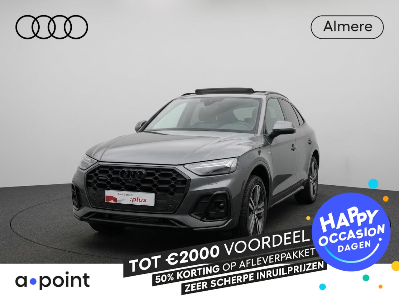 Audi Q5 - 50 TFSI e S edition 299PK | Panorama dak | S-line in & exterieur | Zwart optiek | Climatro - AutoWereld.nl