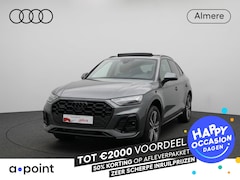 Audi Q5 - 50 TFSI e S edition 299PK | Panorama dak | S-line in & exterieur | Zwart optiek | Climatro