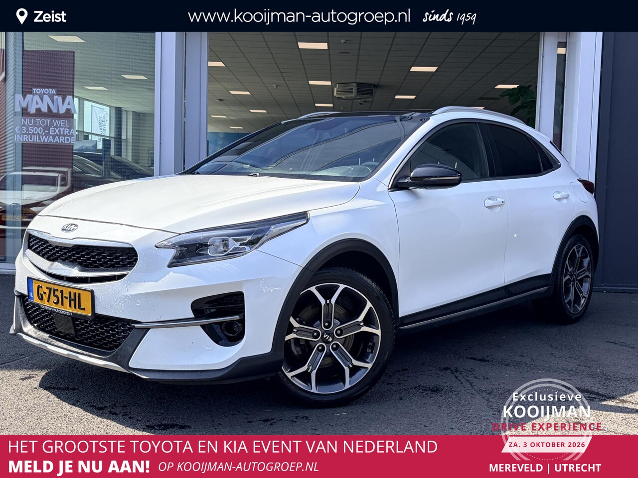 Kia XCeed - 1.4 T-GDi DynamicPlusLine | Schuif/kantel dak | Stoel/stuurverwarming | Uniek interieur!! - AutoWereld.nl