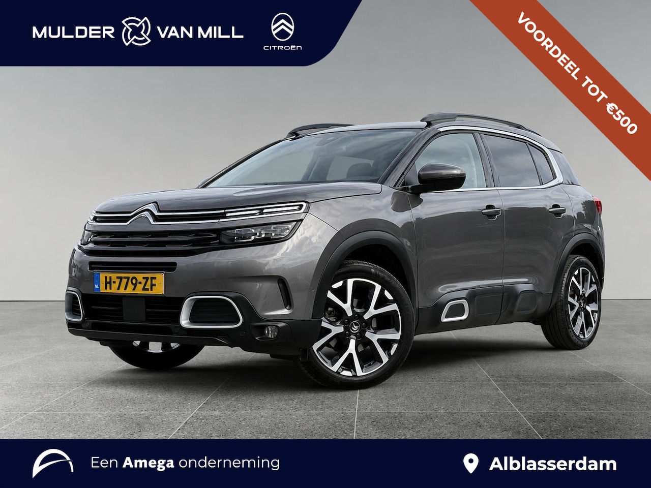 Citroën C5 Aircross - Shine 1.2 Turbo 130pk | HANDSFREE A.KLEP | TREKHAAK | CAMERA | STOELVERW. | LEDER | ADAPTI - AutoWereld.nl