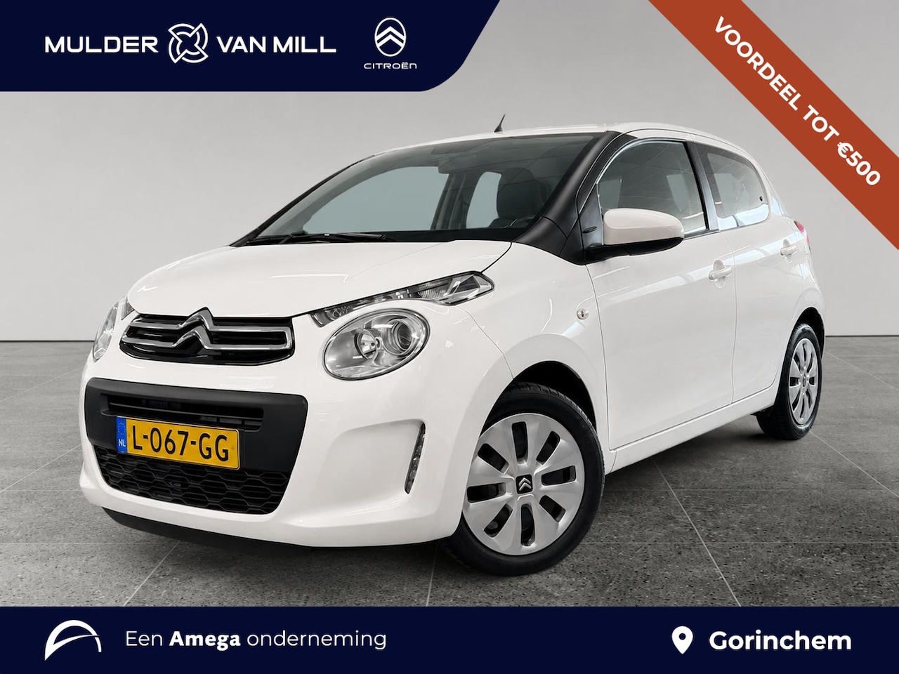 Citroën C1 - 5-deurs Feel 1.0 e-VTi 72pk | AIRCO | BLUETOOTH | MF-STUUR | DAB+ | ELEKTRISCH PAKKET | 10 - AutoWereld.nl