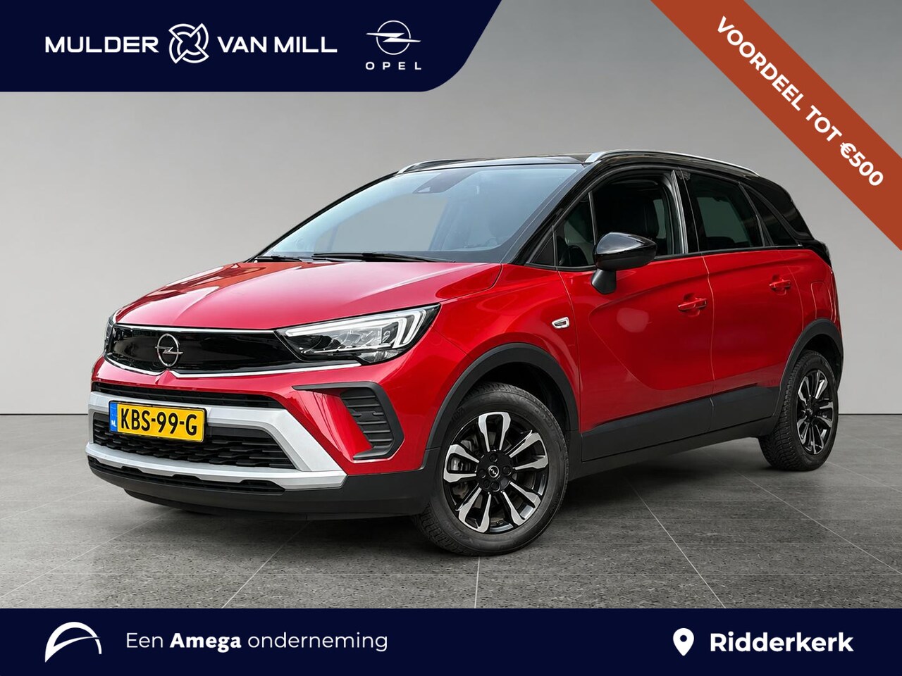 Opel Crossland - Elegance 1.2 Turbo 130pk EAT6 | PANODAK | ALL SEASON BANDEN | NAVI  | CLIMA | ISOFIX | FUL - AutoWereld.nl