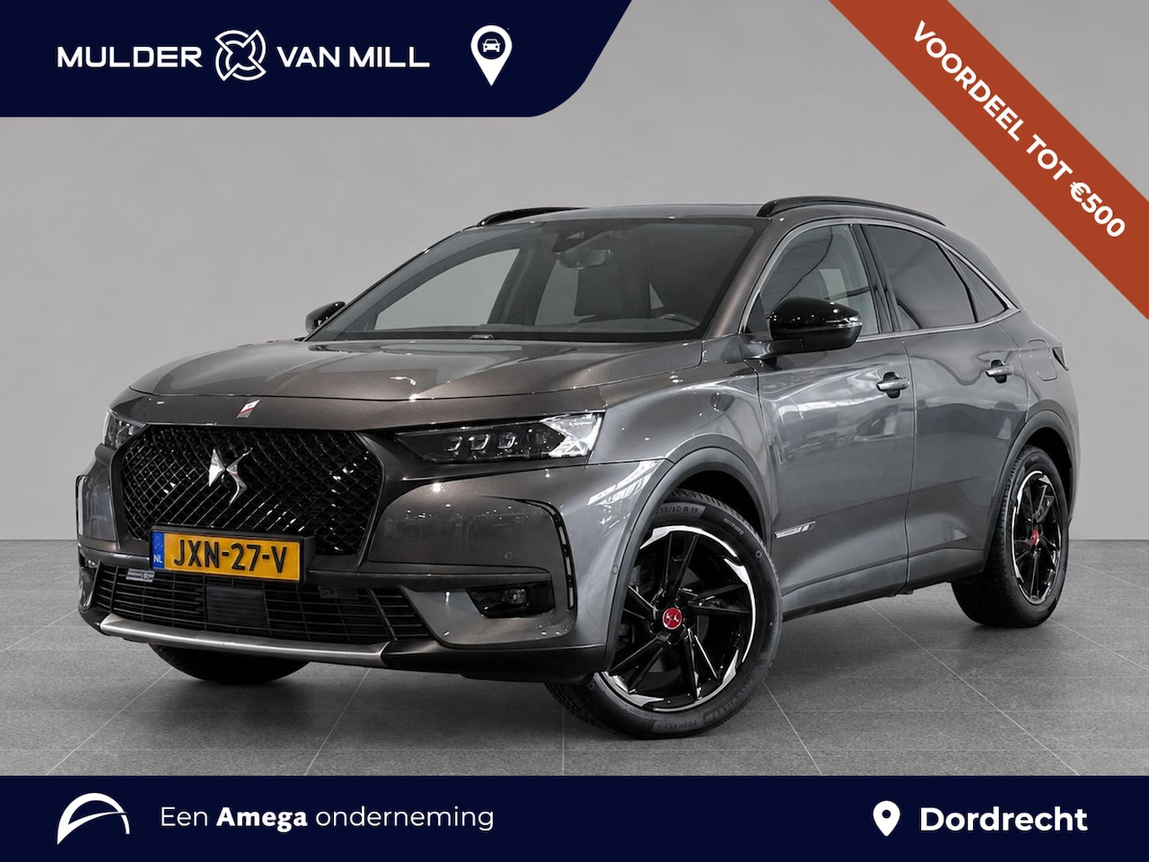 DS 7 Crossback - Performance Line+ e-Tense PHEV Hybrid 225pk e-EAT8 | SCHUIF/KANTELDAK | FOCAL HIFI | NIGHT - AutoWereld.nl