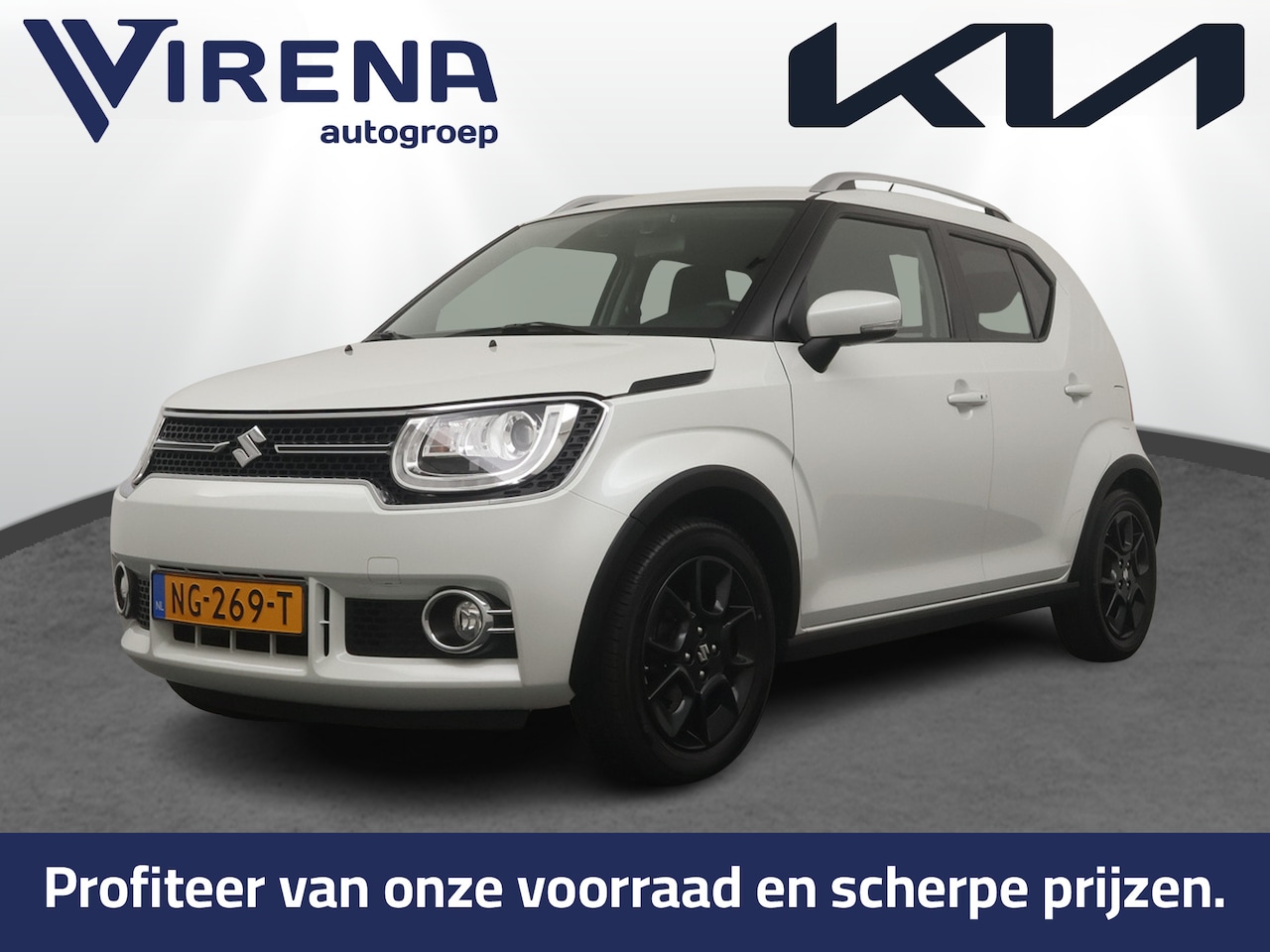 Suzuki Ignis - 1.2 Stijl Smart Hybrid - Navigatie - Achteruitrijcamera - Stoelverwarming - Climate Contro - AutoWereld.nl