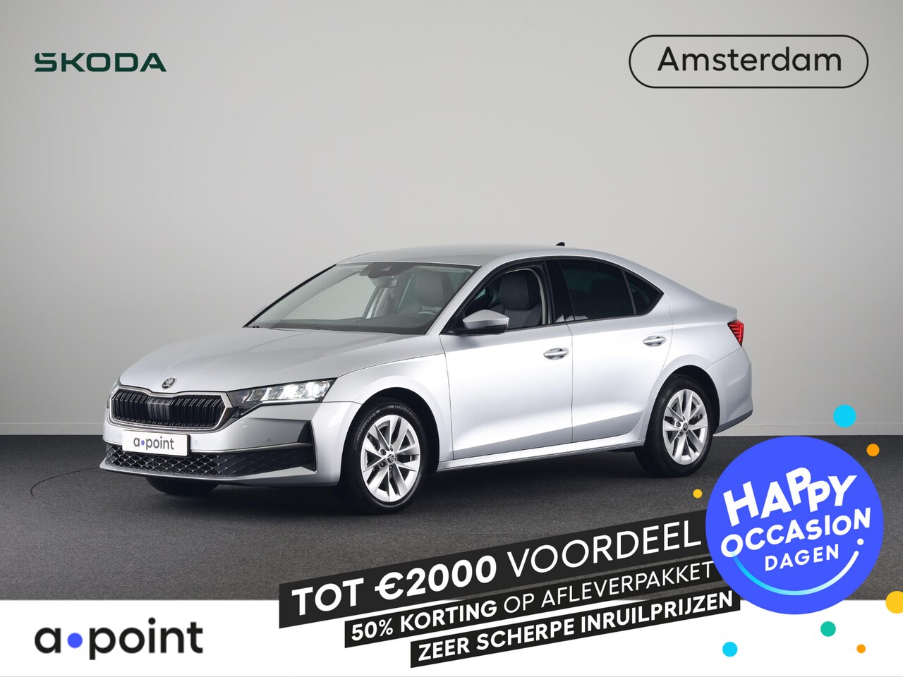 Skoda Octavia - 1.5 TSI MHEV Business Edition Plus 115 pk Automaat | Verlengde garantie | Navigatie | Park - AutoWereld.nl