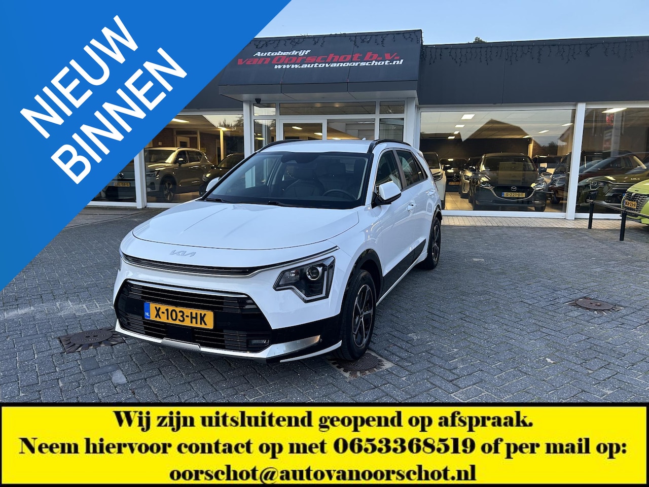 Kia Niro - 1.6 GDi Hybrid DynamicLine 1.6 GDi Hybrid DynamicLine - AutoWereld.nl