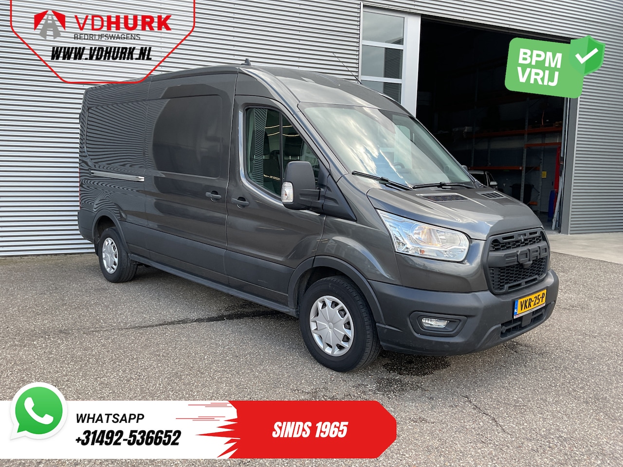 Ford Transit - 350 2.0 TDCI L3H2 185 pk Aut. Carplay/ Navi/ Airco/ Camera/ Cruise/ PDC/ Trekhaak - AutoWereld.nl