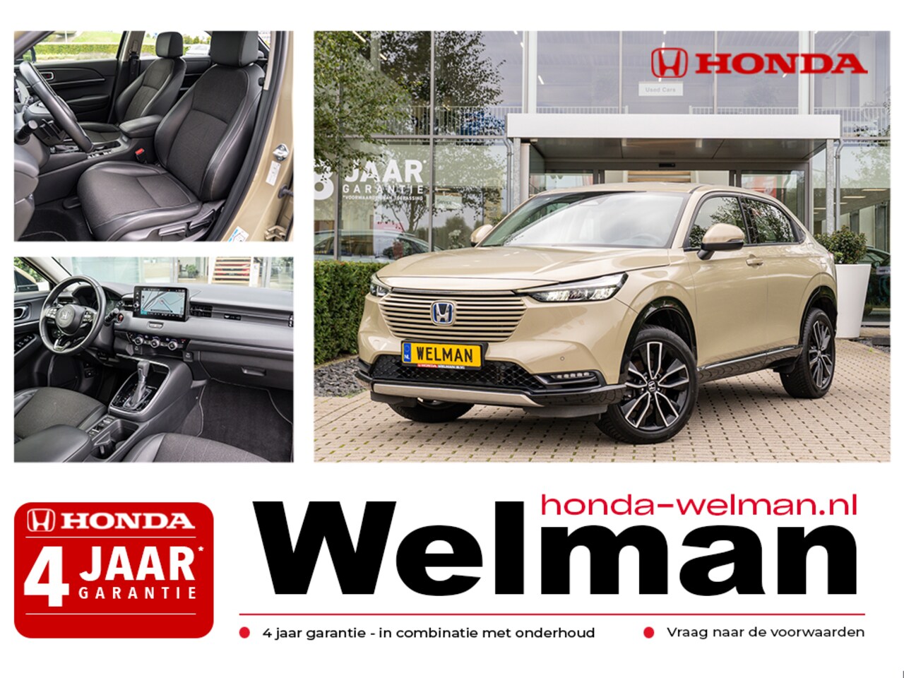 Honda HR-V - 1.5i e:HEV ADVANCE - FULL HYBRID - AUTOMAAT - AutoWereld.nl