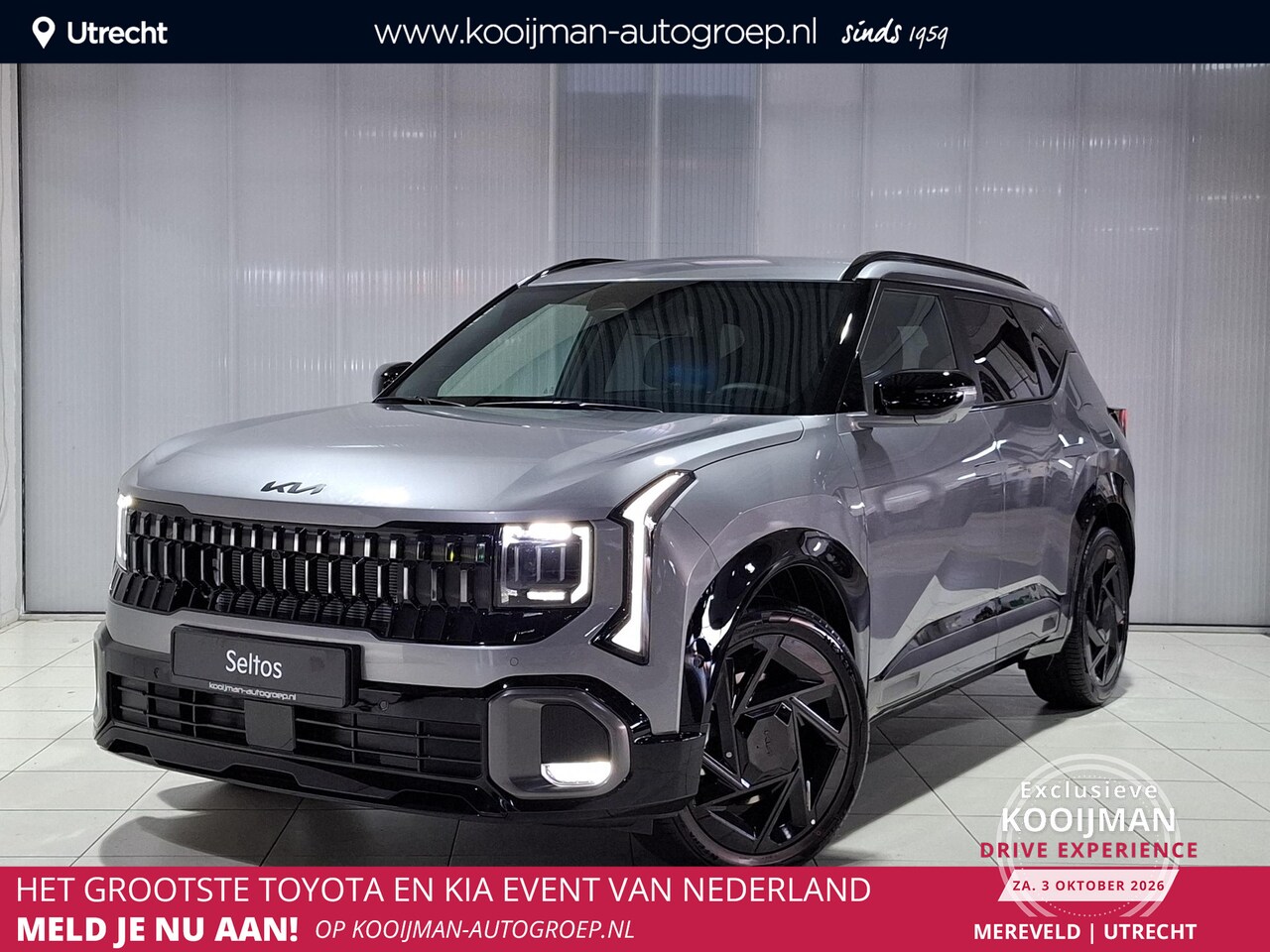 Kia Seltos - 1.6T DCT7 X-Line Demo Edition 180 pk, 1300 kilo Trekgewicht, Direct leverbaar - AutoWereld.nl