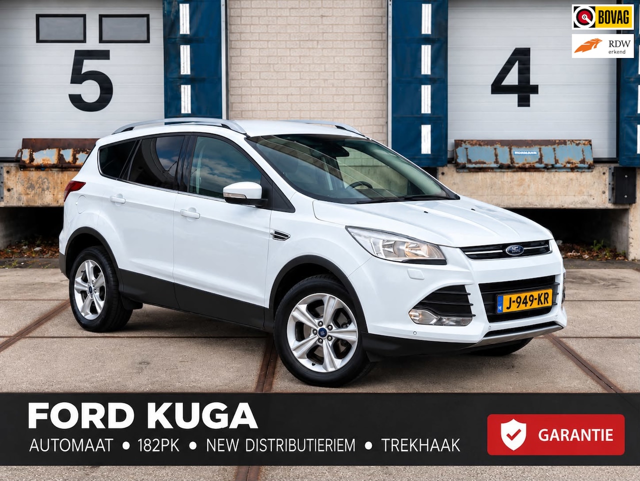 Ford Kuga - 1.6 Titanium Plus 4WD 1.6 Titanium Plus 4WD (182PK+NEW Distriebustriem) - AutoWereld.nl