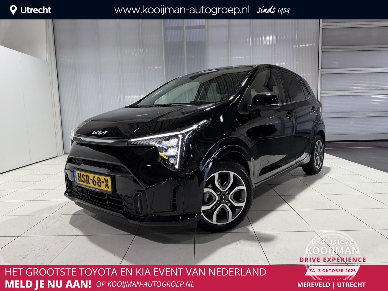 Kia Picanto - 1.0 DPI ExecutiveLine Unieke kilometerstand, Stoel en Stuur verwarming, Apple Carplay/Andr - AutoWereld.nl
