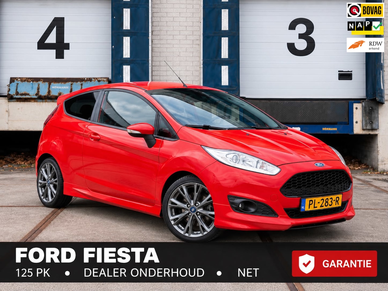 Ford Fiesta - 1.0 EcoBoost ST-Line 1.0 EcoBoost ST Line (125PK+Dealer ONDERHOUD+NET) - AutoWereld.nl