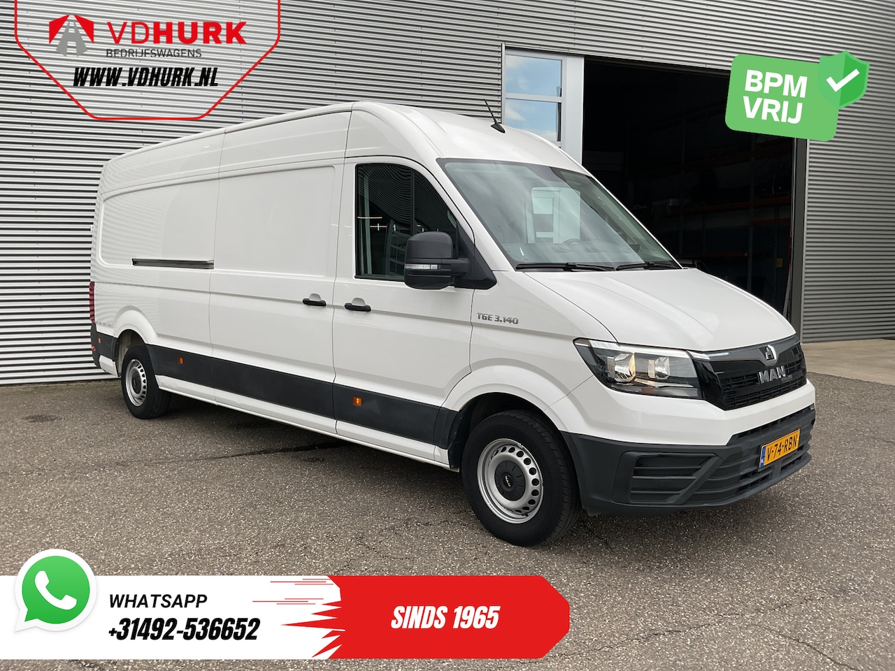 MAN TGE - L4H3 140 pk DSG Aut. Carplay/ Camera/ DAB - AutoWereld.nl