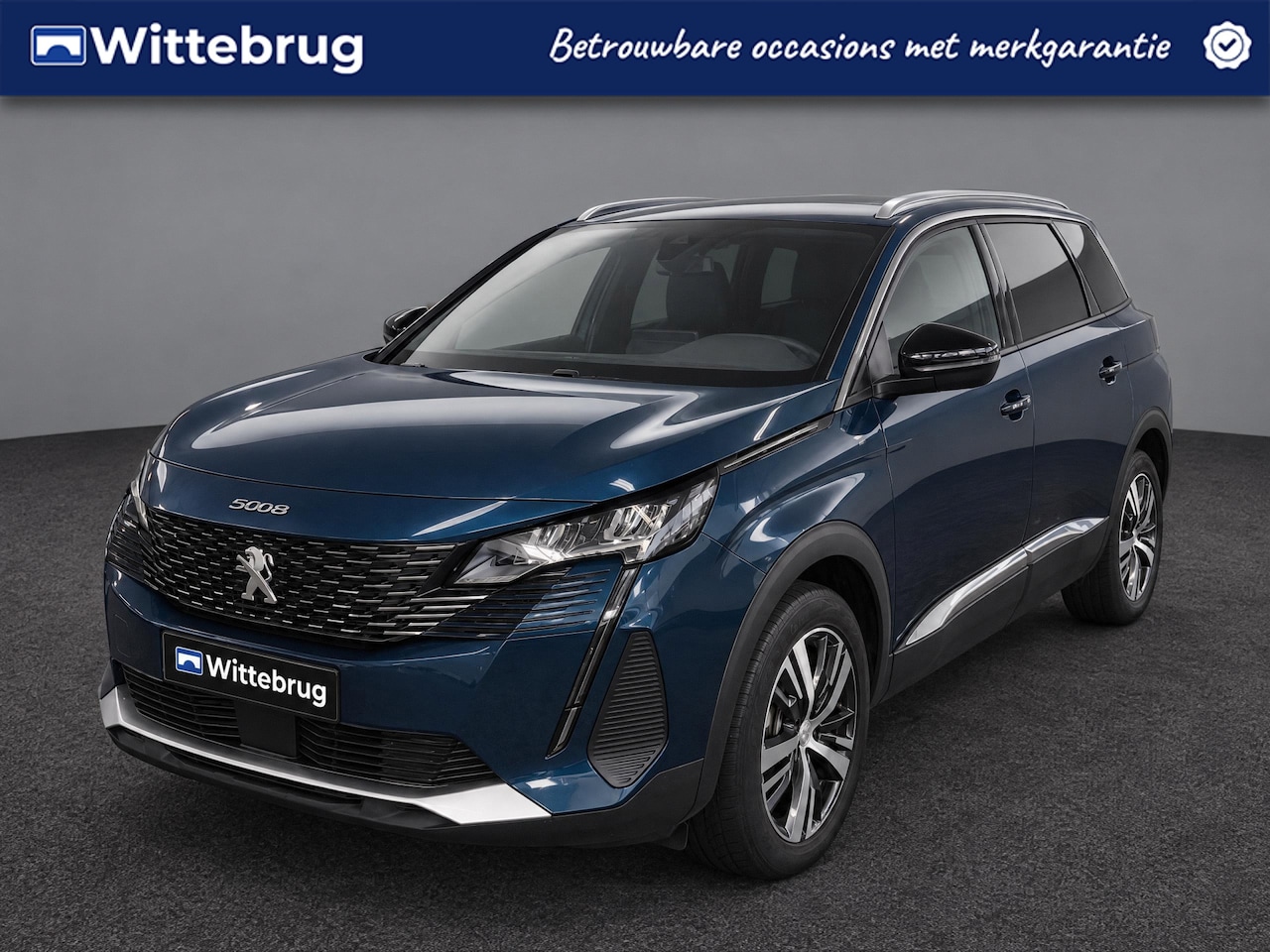Peugeot 5008 - 1.2 PureTech Allure Pack Business Luxe 7-zitter! TREKHAAK - AutoWereld.nl