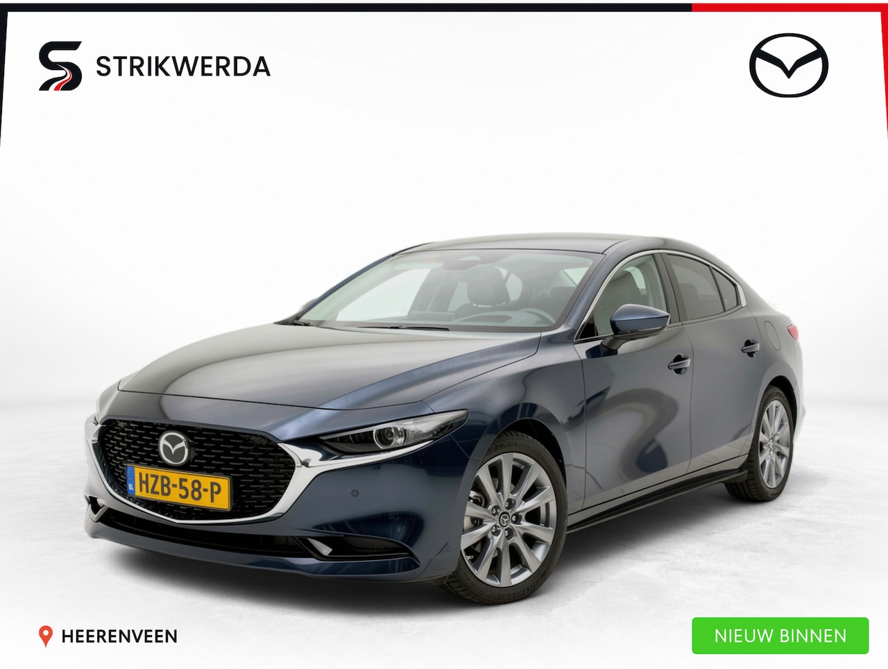 Mazda 3 - 2.5 e-SkyActiv-G M Hybrid 140 Takumi 1e eigenaar | Trekhaak | Leer | Bose - AutoWereld.nl