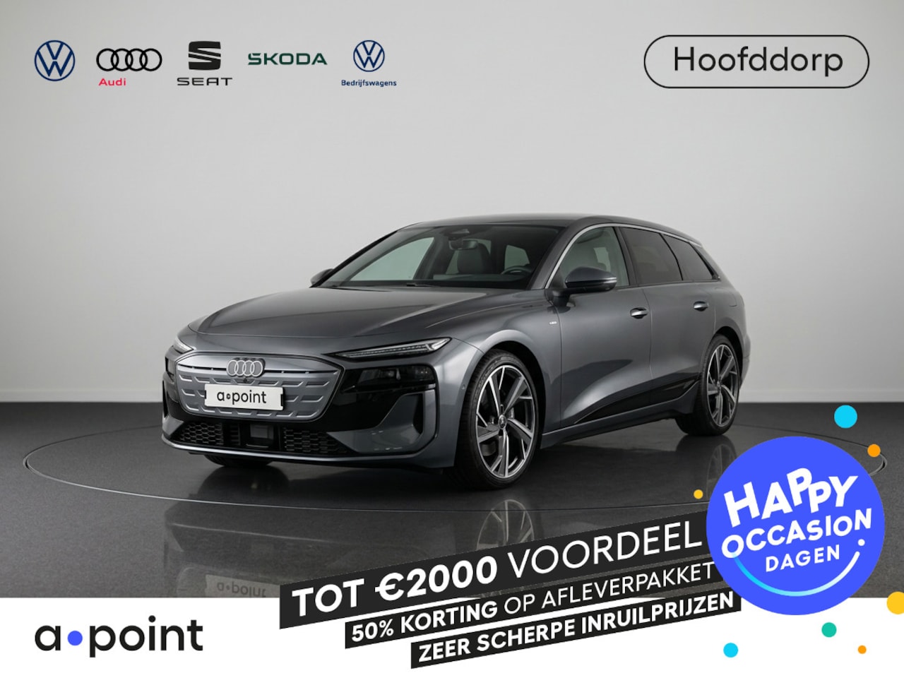 Audi A6 Avant e-tron - Advanced edition 83 kWh 286 pk | SOH 100% | Verlengde garantie | Navigatie | Warmtepomp | - AutoWereld.nl