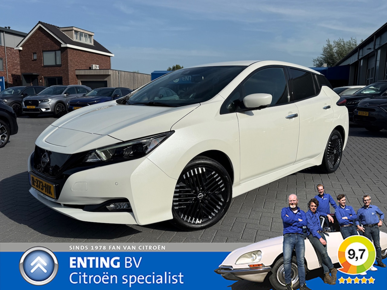 Nissan LEAF - N-Connecta 40 kWh ADAPTIVE CRUISE LED NAVI 360 CAMERA SOH 97% - AutoWereld.nl