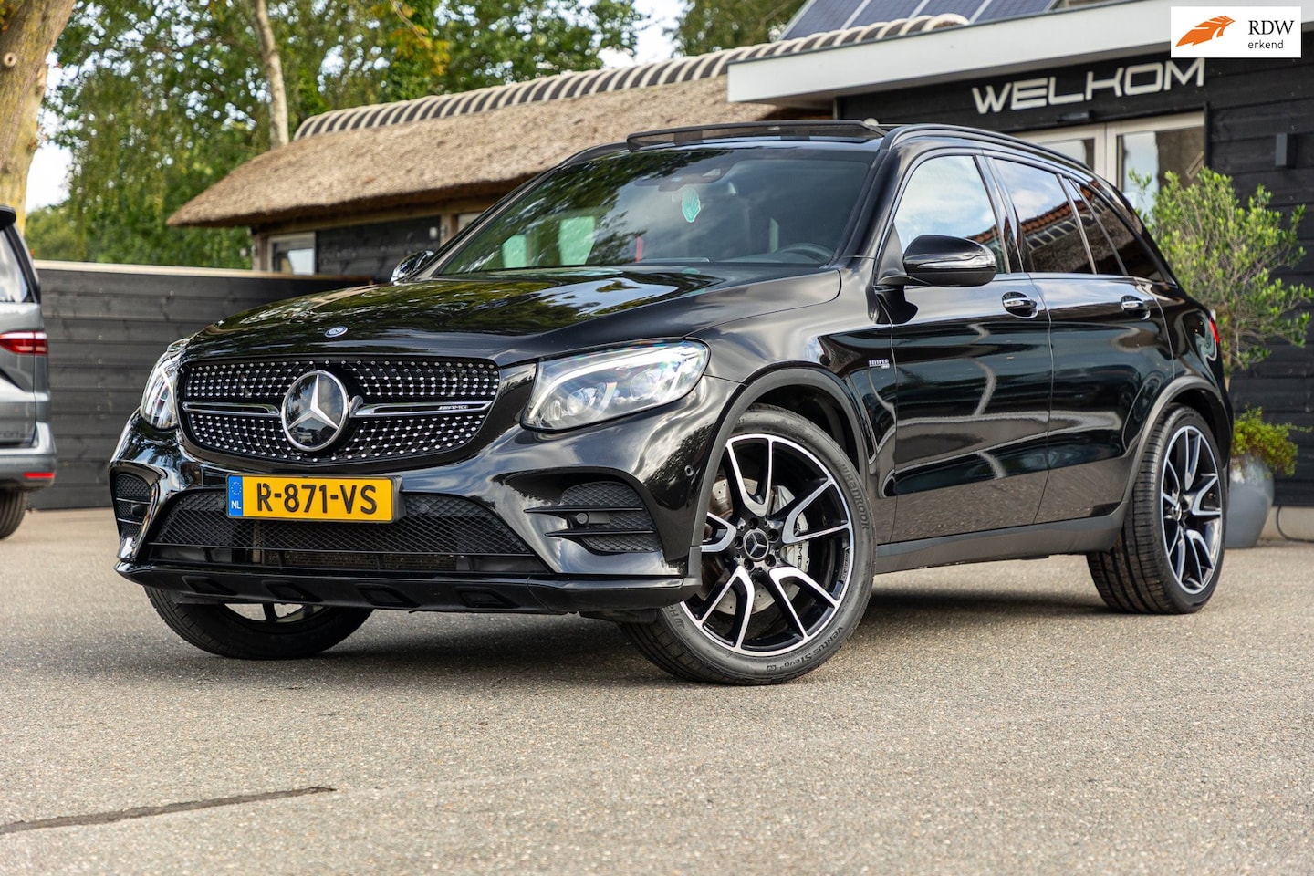 Mercedes-Benz GLC-klasse - AMG 43 4MATIC Panoramadak I Burmester I Luchtvering I Memory I Leder I Spoorassistent I Di - AutoWereld.nl