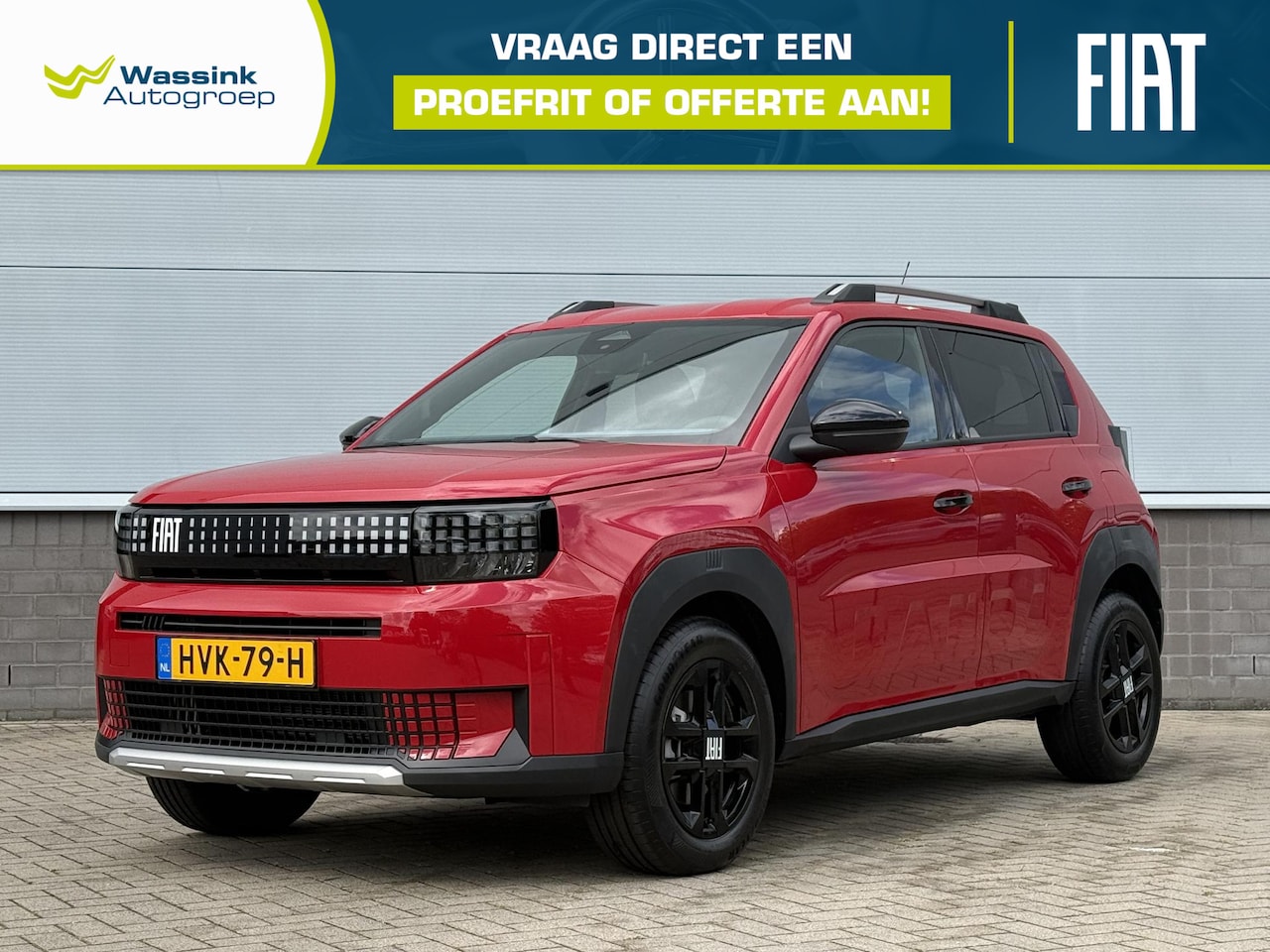 Fiat Grande Panda - Hybrid 100 pk Automaat Icon | Style Pack | Pixel LED Lampen | Apple Carplay / Android Auto - AutoWereld.nl