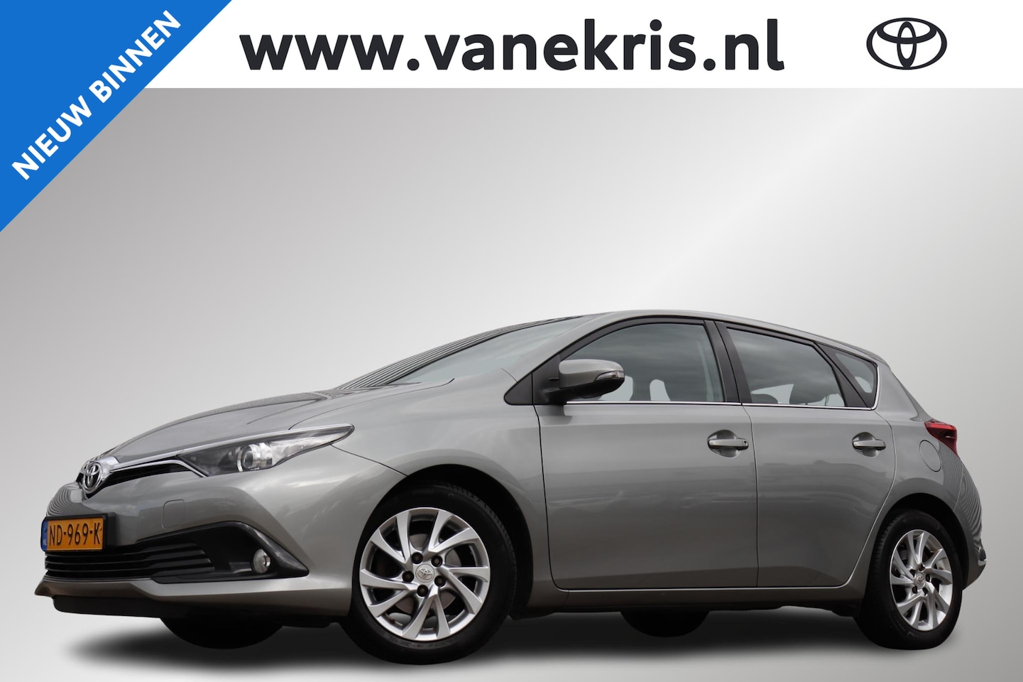 Toyota Auris - 1.2T Aspiration, 1e eigenaar, Dealer Onderhouden, Climate & Cruise Control, Bluetooth, Cam - AutoWereld.nl