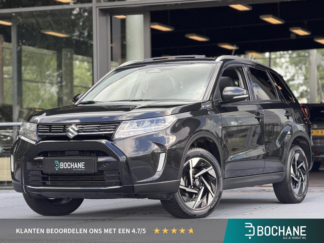 Suzuki Vitara - 1.5 Hybrid Style Automaat 115PK | Panoramadak | Half-leder | Navigatie | Adaptieve Cruise - AutoWereld.nl
