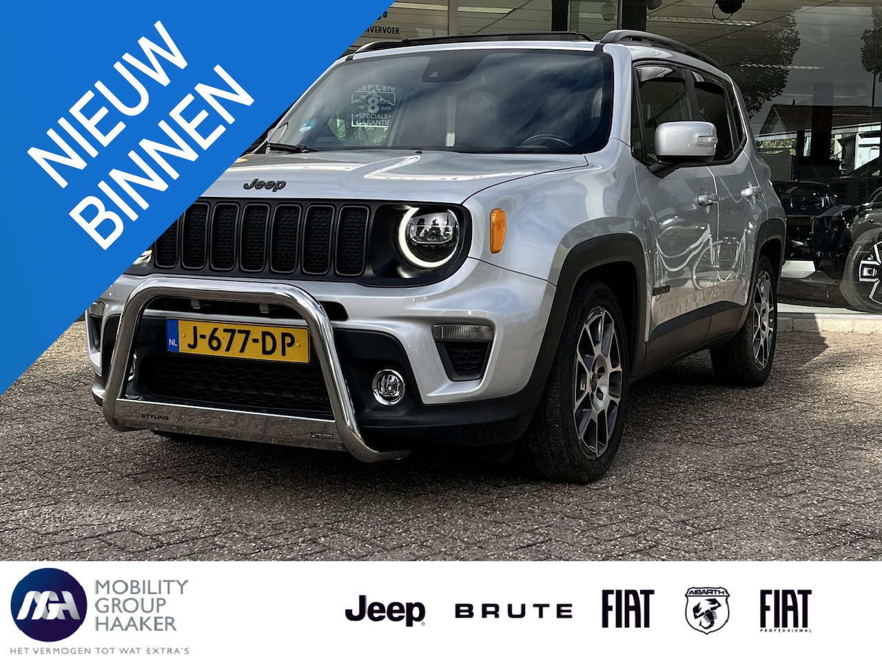 Jeep Renegade - 1.3T DDCT S | Panorama dak | Adaptief cruise control | Keyless start - AutoWereld.nl