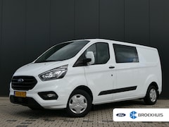 Ford Transit Custom - 300 2.0 TDCI L2H1 Trend DC | Dubbele Cabine | 6 Persoons | Navigatie | Trekhaak | Verwarmd