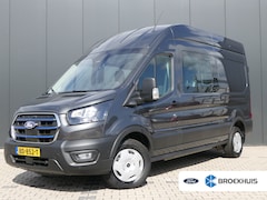 Ford E-Transit - L3H3 89kwh Dubbele Cabine | Adaptive Cruise | BLIS | 5-Persoons | Navigatie | Stoelverwarm