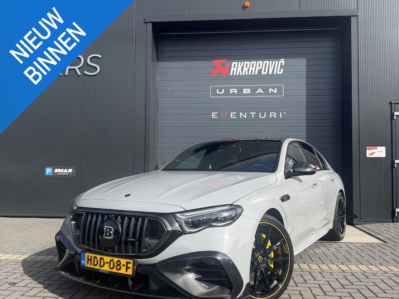 Mercedes-Benz E-klasse - AMG 53 4MATIC+ Edition 1 Brabus 700 UNIEK Brabus 700 volledig binnen en buiten!!!!! - AutoWereld.nl