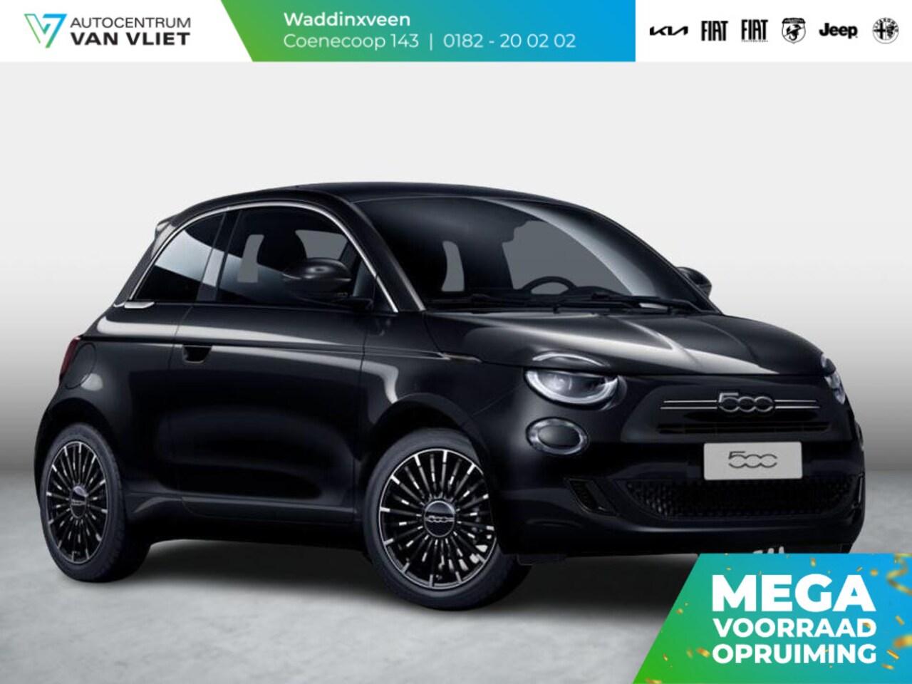 Fiat 500 - Hybrid Icon | Uit voorraad leverbaar | Pack Style | Pack Comfort | Panoramadak - AutoWereld.nl