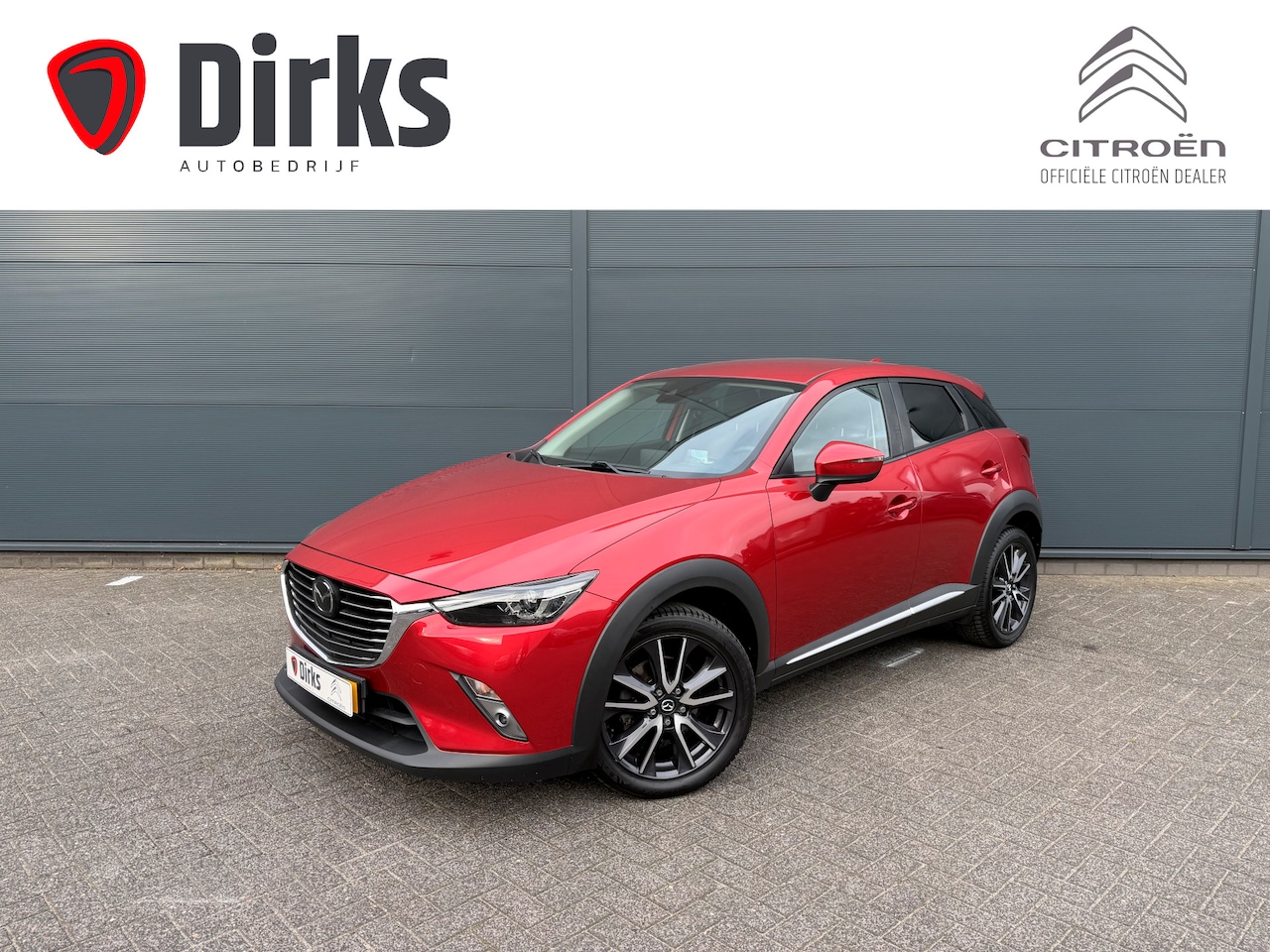 Mazda CX-3 - 2.0 SkyActiv-G 120 GT-Luxury (Camera - Leder incl verwarming - LED - Bose - Head up - Keyl - AutoWereld.nl