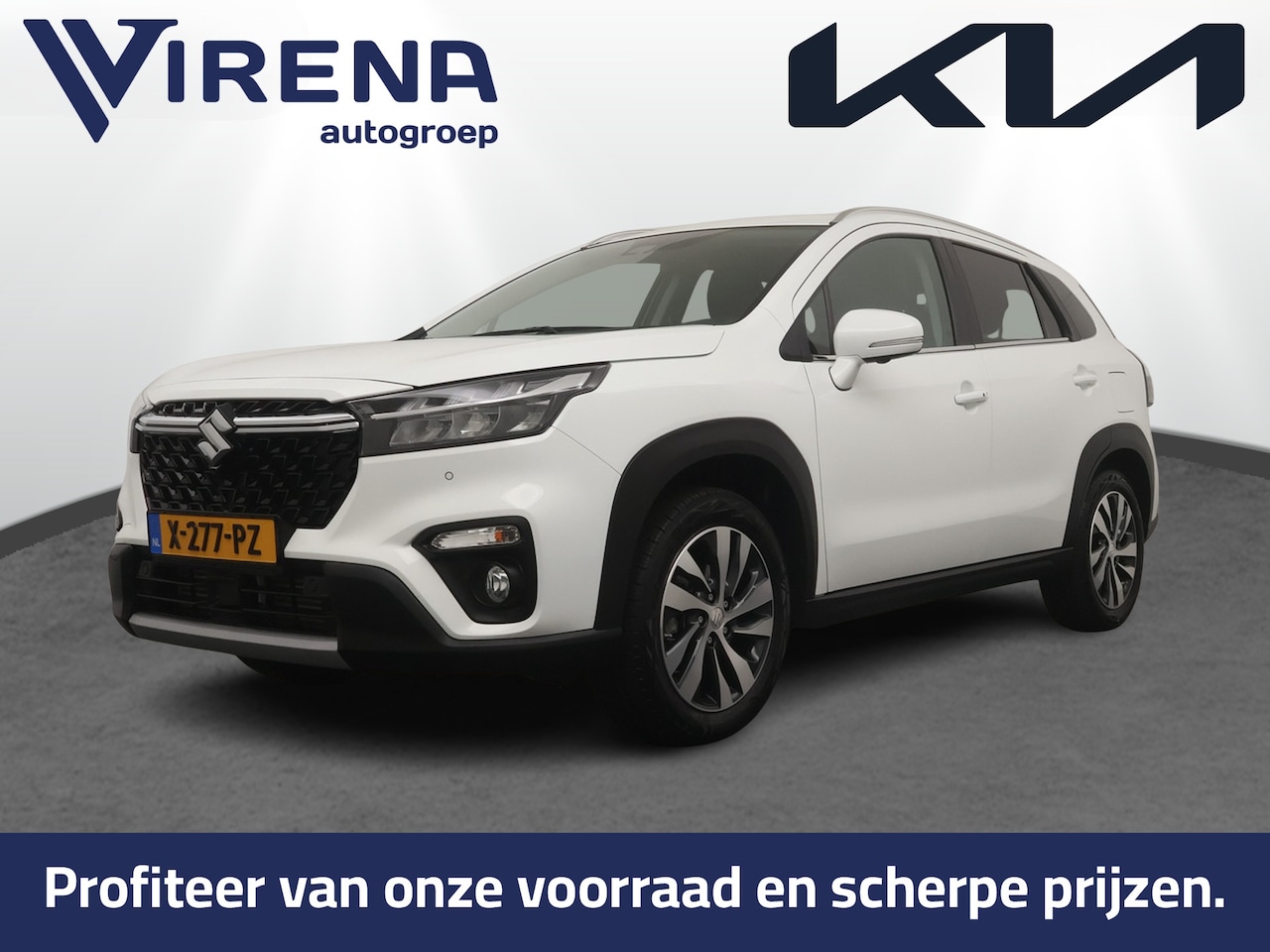 Suzuki S-Cross - 1.4 Boosterjet Style Smart Hybrid Climate Control - Stoelverwarming - Applecarplay/Androi - AutoWereld.nl