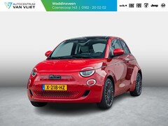 Fiat 500e - 3+1 La Prima 42 kWh | SOH 96, 3 % | Panodak l Camera l Leder | 17" | Clima | Adapt. Cruise