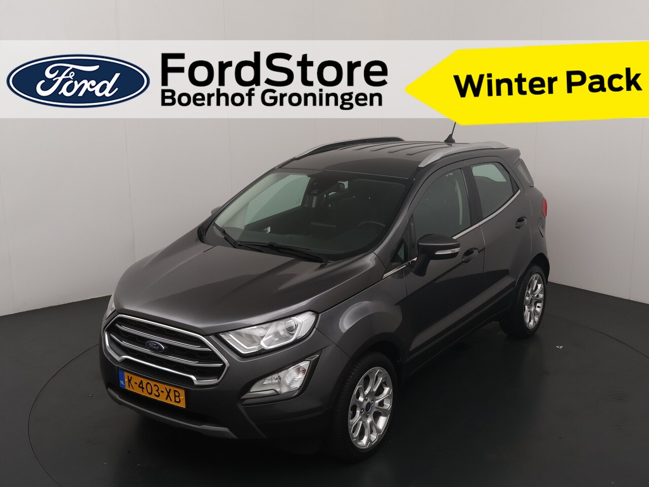Ford EcoSport - EcoBoost 125pk Titanium | Winterpack | B&O | Cruise | Half leder | Clima | 17" LMV | - AutoWereld.nl