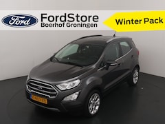 Ford EcoSport - EcoBoost 125pk Titanium | Winterpack | B&O | Cruise | Half leder | Clima | 17" LMV |