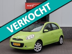 Nissan Micra - 1.2 Tekna navi LM cruise org NL