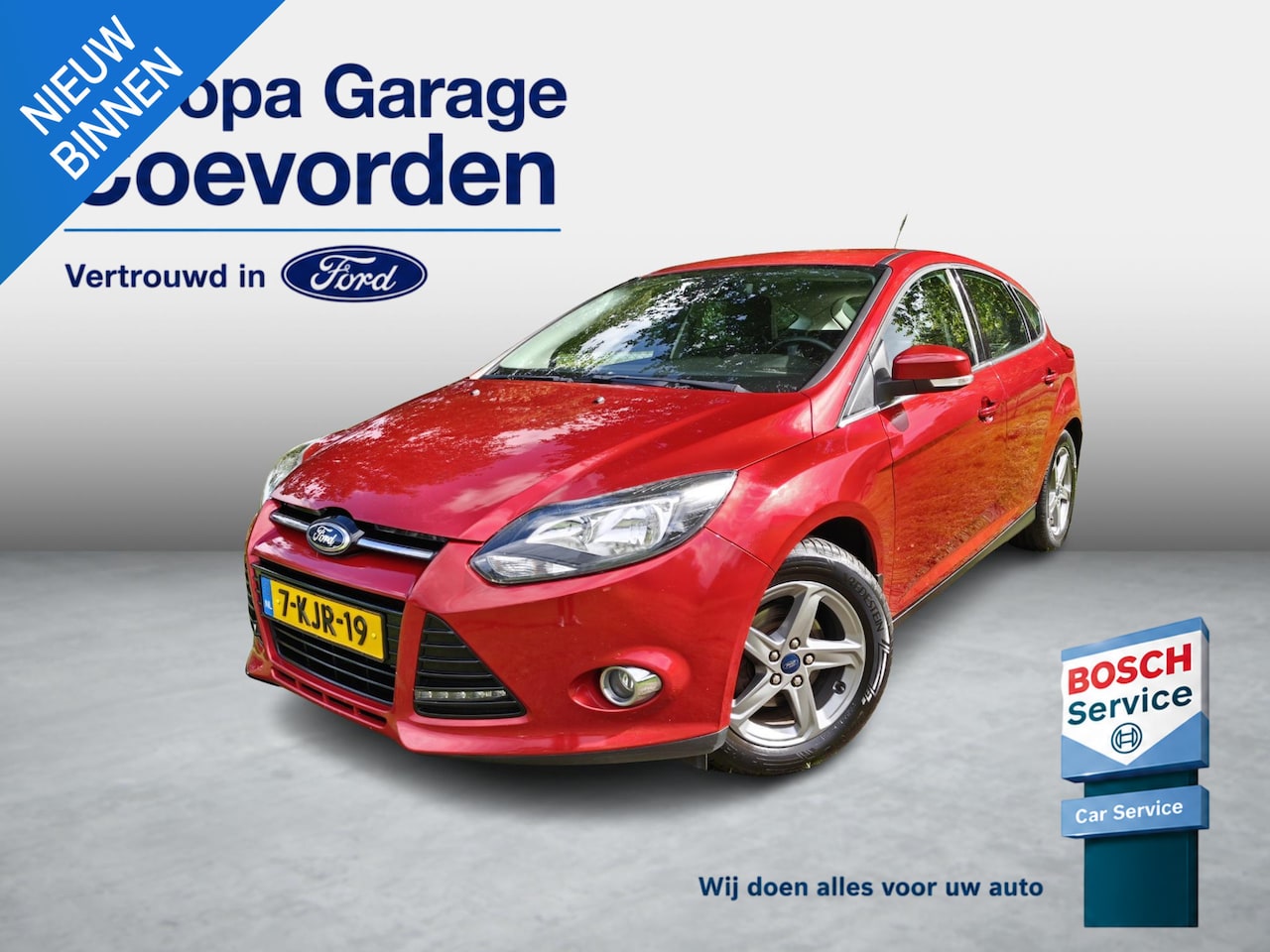 Ford Focus - 1.0 EB Titanium | CLIMA | NAVI | CRUISE | P. SENSOREN | - AutoWereld.nl